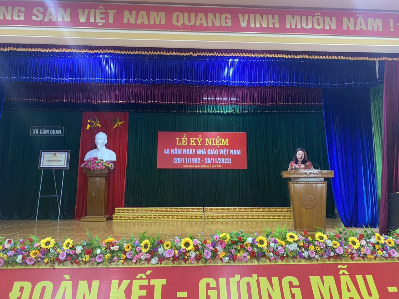 phát biểu đại diện GV